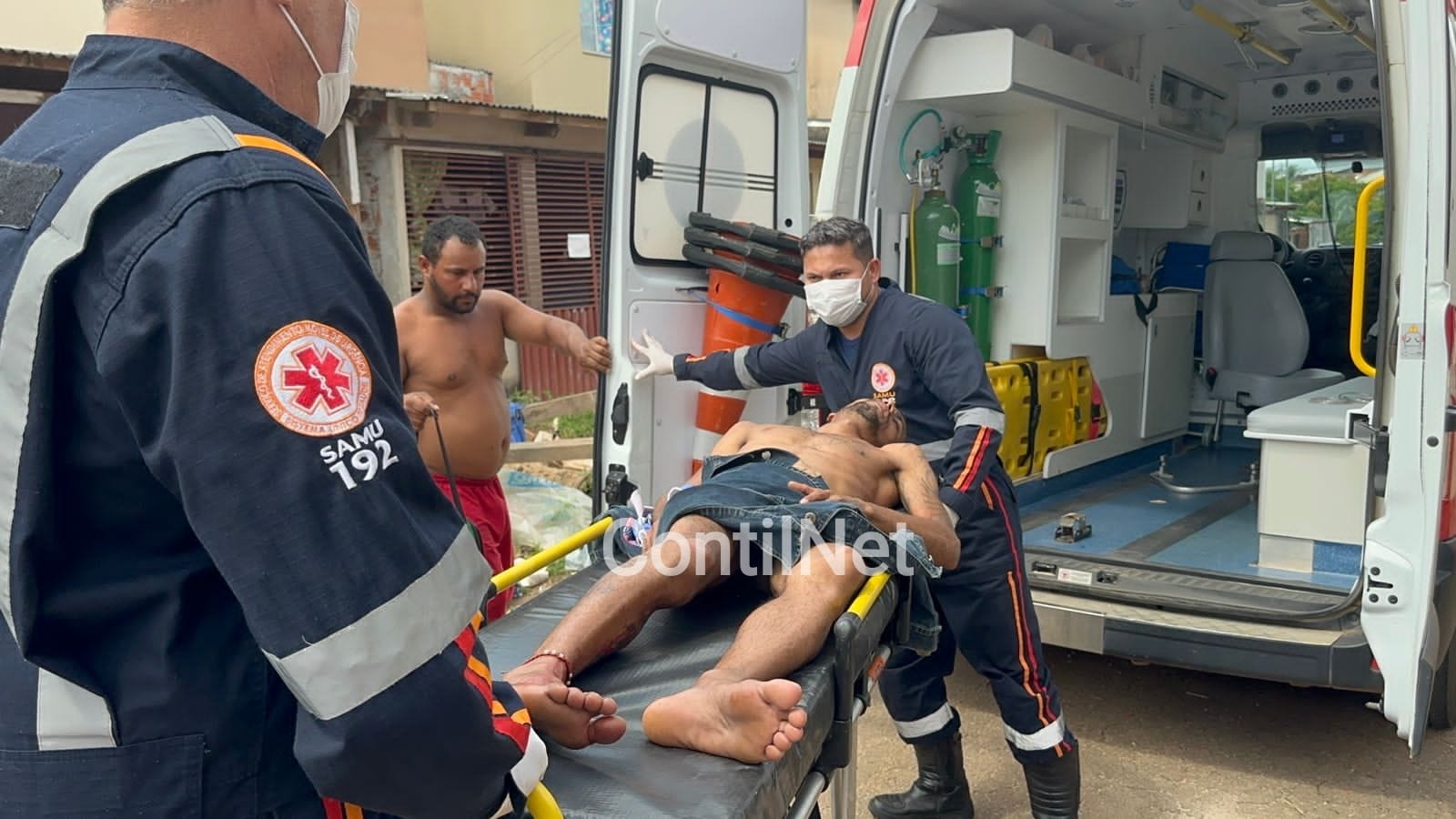 Homem Ferido Um Tiro Na Frente Da Pr Pria Resid Ncia Em Rio