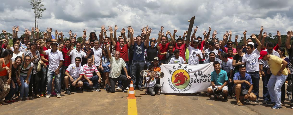 Local é destinado a prática de 17 modalidades de esportes radicais (Foto: Gleilson Miranda/Secom) arena-tiao