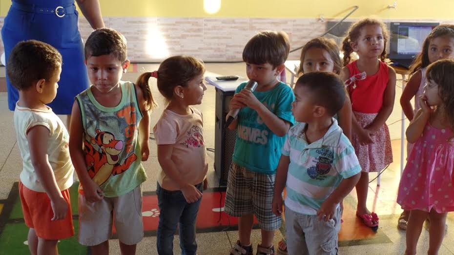 O encerramento das atividades 2014 aconteceu na tarde de ontem em um clima de muita alegria e confraternização/Foto: Assessoria creche-sena