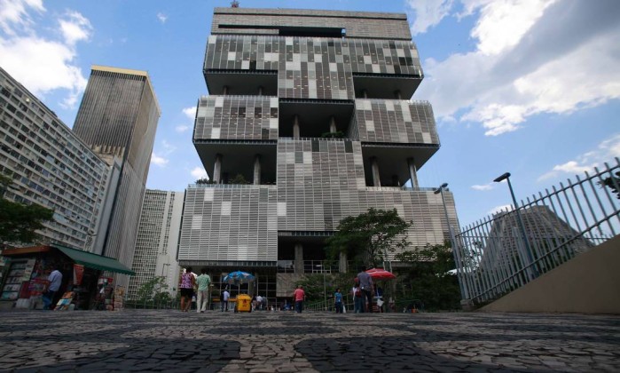 Prédio da Petrobras na Av Chile, Centro do Rio de janeiro - Pedro Kirilos / Agência O Globo/21-03-2014 eua