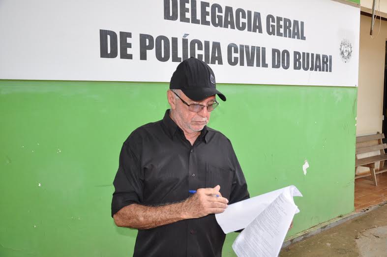 Ocorrência foi atendida pelo delegado de Bujari, João Augusto/Foto: Selmo Melo/ContilNet Notícias furto-bujari