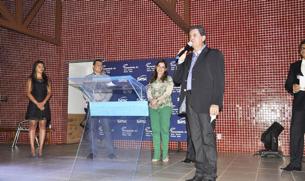 “A partir desta inauguração, com certeza intensificaremos as ações do Sesc em Senador Guiomard", destaca o Leandro Domingos/Foto: Assessoria sede-sesc3