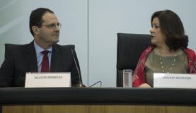 Novo ministro do Planejamento, Nelson Barbosa após receber o cargo de sua antecessora, Miriam Belchior, disse que governo vai propor novas regras para o salário mínimoMarcelo Camargo/Agência Brasil 942195-nelson dsc2977