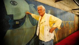 O artista Ziraldo vai acompanhar de perto a restauração do mural Última CeiaFernando Frazão/Agência Brasil 943497-ziraldo-6