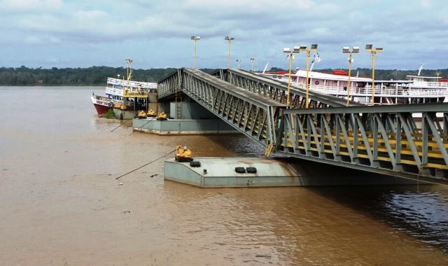 Desde o início do ano, o rio já registrou uma elevação acima de dois metros em seu nível/Foto: Rondônia Ao Vivo IMG-20150105-WA0002