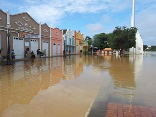 Rio Branco sofreu com a última grande cheia que atingiu a cidade em 2011 gameleira