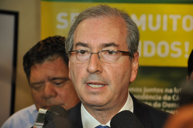 “Falar em independência não nos trará qualquer tipo de problema, inclusive meu partido é da base aliada da presidente Dilma Rousseff (PT), porém isto não significa subserviência", disse Cunha/Foto: Selmo Melo/ContilNet Notícias visita-cunha3