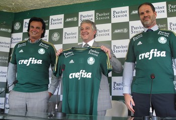 Presidente do Palmeiras anuncia mais um patrocinador (Foto: Rodrigo Faber) img 8332 1