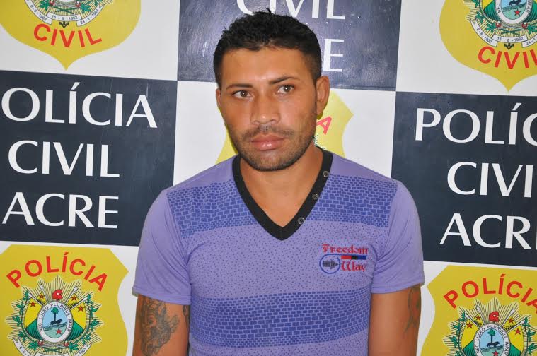 Antonio foi preso em Rio Branco/Foto: Selmo Melo/ContilNet Notícias matador