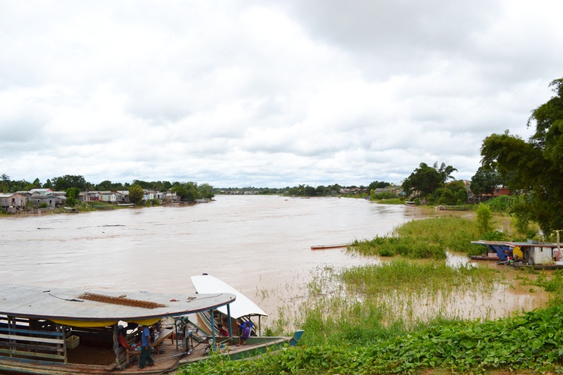 Rio Iaco, em Sena Madureira/Foto: ACPurus rioiaco