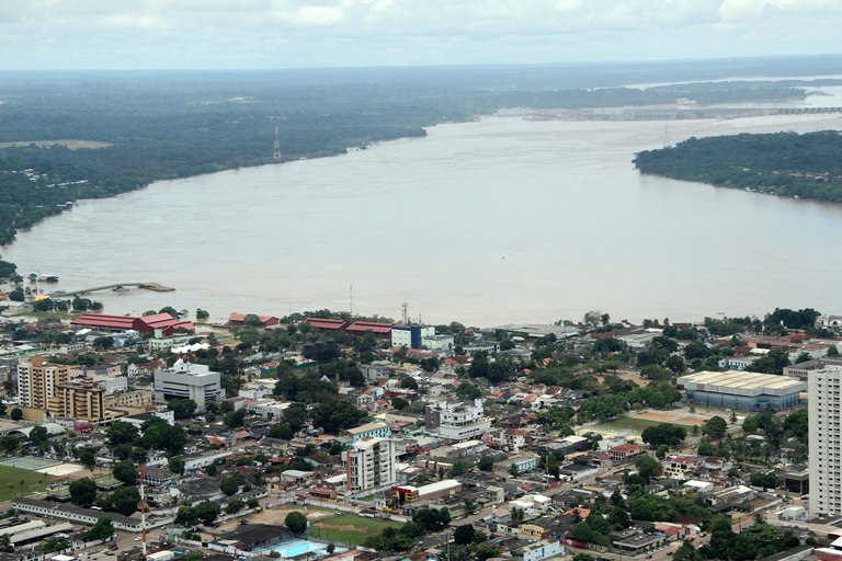Rio Madeira continua enchendo e assustando moradores do Acre e Rondônia/Foto: ContilNet Notícias riomadeirawa