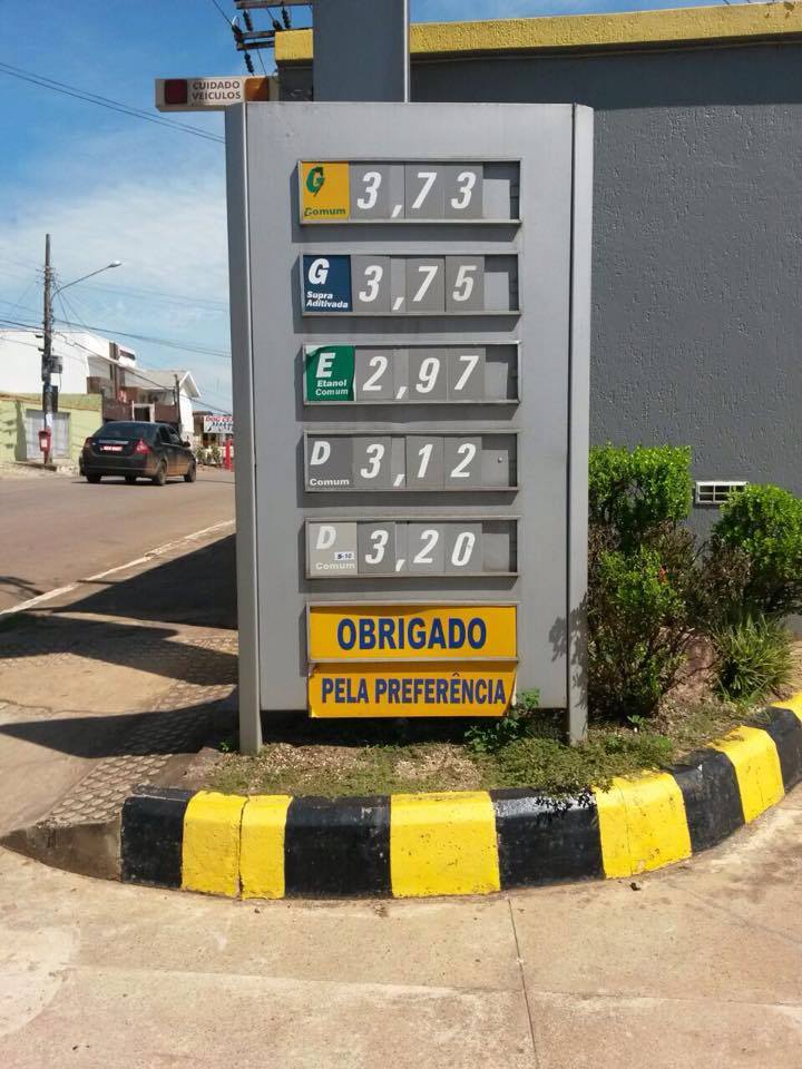 Postos de Rio Branco amanhecem com aumento no preço do combustível/Foto: Reprodução Facebook 522160 944929848852862 3460894326921123748 n