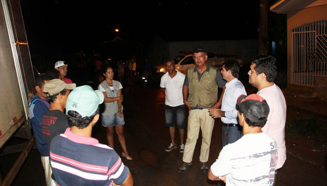 Senador também visita áreas alagadas na cidade de Xapuri e conversa com o prefeito Marcinho Miranda/Foto: Wiliandro Derze/ContilNet Notícias petecaobrasileia5