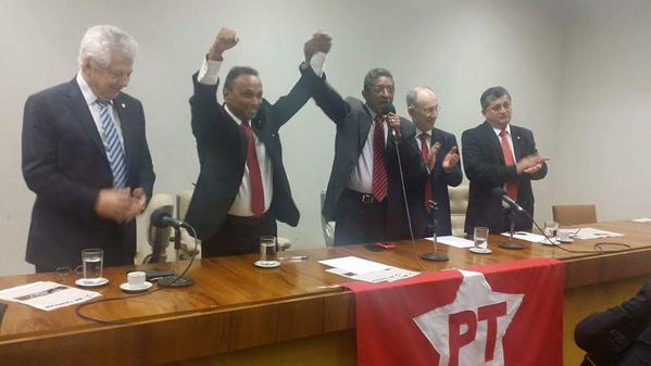 Sibá substitui o atual líder, deputado Vicentinho (PT-SP) sibcamara