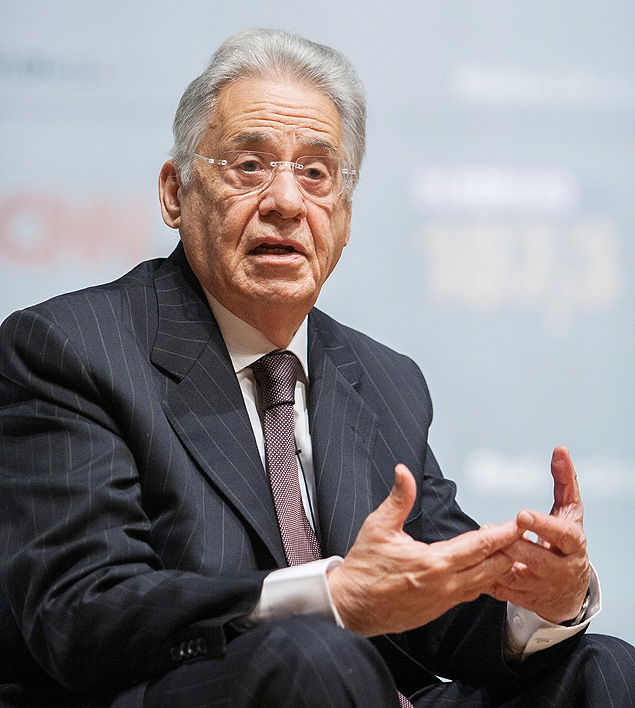 O ex-presidente Fernando Henrique Cardoso participa de evento em São Paulo/Foto: Raquel Cunha FHC