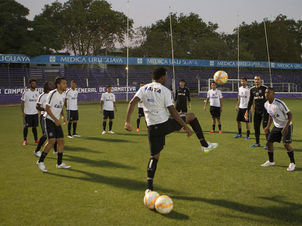 Corinthians treina no Uruguai (Foto: Daniel Augusto Jr. / Ag. Corinthians) Corinthians LANIMA20150316 0165 24