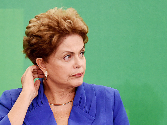 A presidente Dilma Rousseff(Evaristo Sa/AFP) alx presidente dilma-20150318-34 original