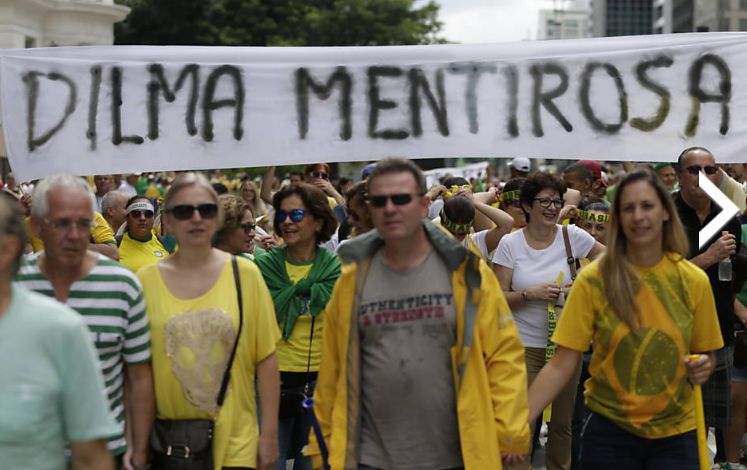 Segundo o Datafolha, Brasil vive no domingo o maior ato político desde as Diretas-Já dilmamentirosa
