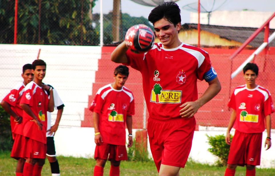 Kinho marcou o único gol do Rio Branco na Arena da Floresta/Foto: Manoel Façanha 10646903 10202846627447166 3399113314928183910 n