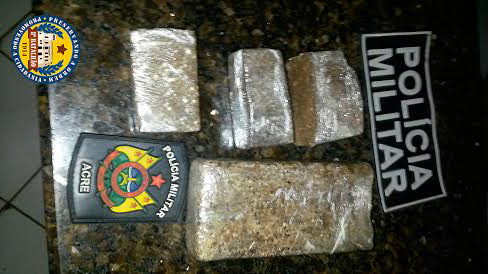 PM apreendeu quase 1 quilo de droga drogasenaca