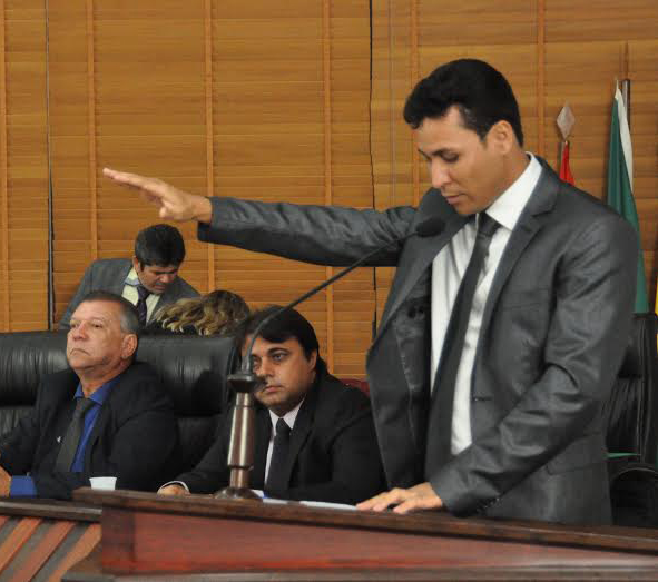 O jovem parlamentar ocupa o lugar de Juracy Nogueira/Foto: Ascom possefabiano