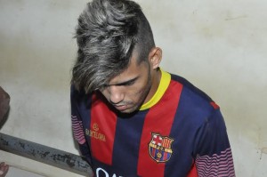 Renato e seu comparsa foram presos e conduzidos à Defla