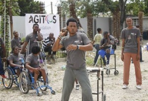 Projeto Agitos Foundation tenta atrair deficientes para o paradesporto no Haiti (Foto: Reprodução/Facebook)