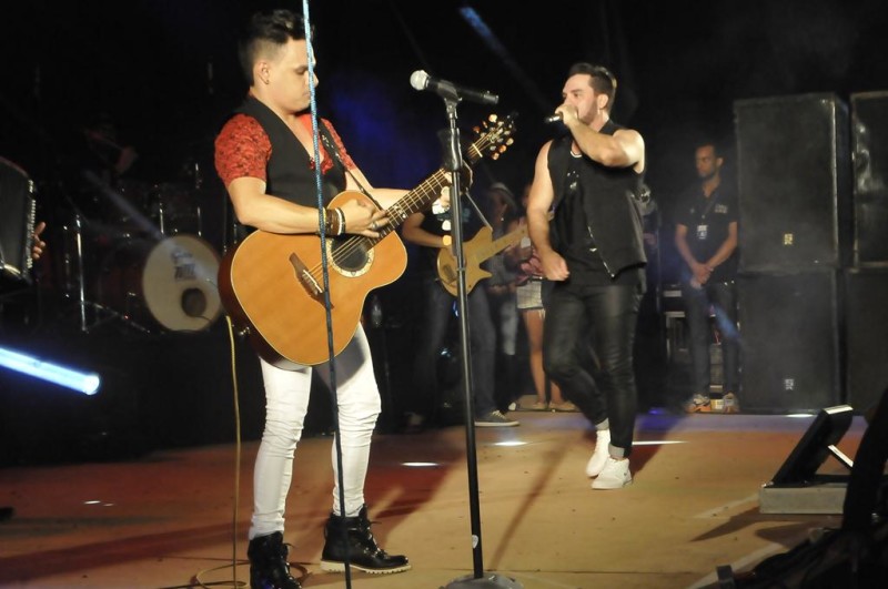 Dupla Carlos e Jader animou o público