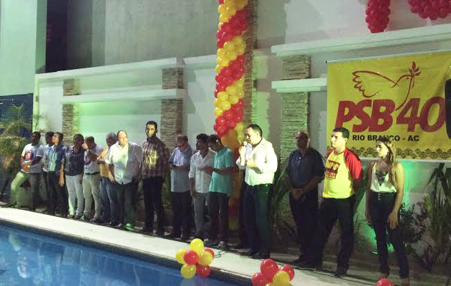 PSB recebe adesão de 140 filiados, incluindo diretor do Detran