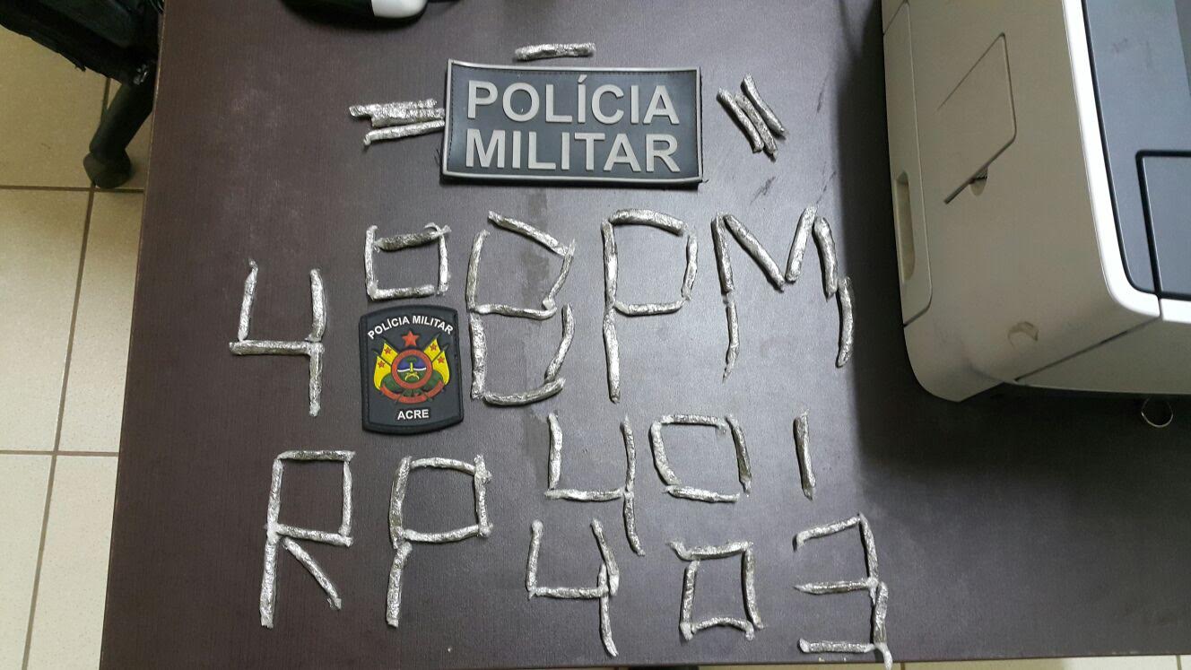 Traficante é preso no bairro Calafate, em Rio Branco