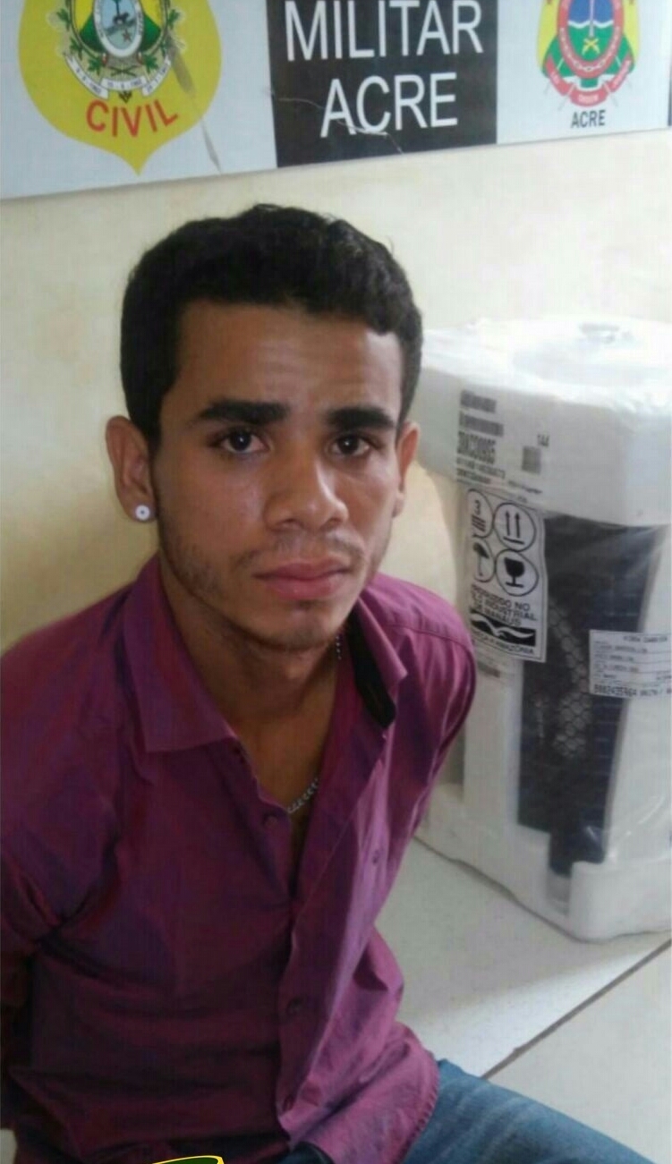 Homem é preso com produtos furtados de uma loja de eletrodomésticos em Rio Branco