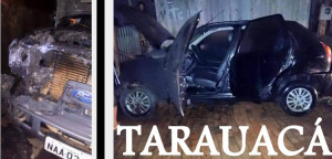 Veículos são incendiados durante a madrugada/Foto: Blog do Accioly
