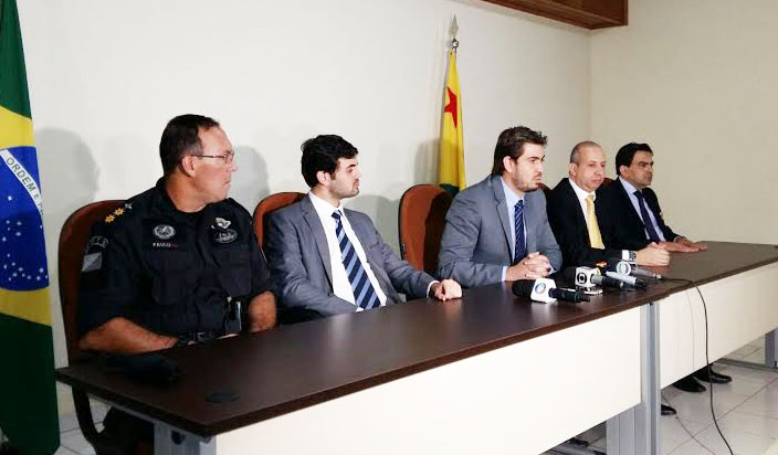 Presos em casa de festa possuem ligação com organizações criminosas, afirma Segurança