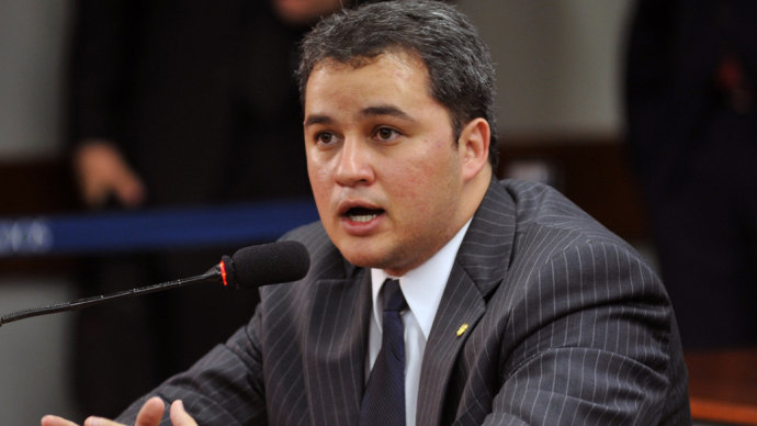 Deputado Efraim Filho, presidente da CPI: 'Dos quatro fundos hoje investigados, três deles são comandados por filiados ao PT'(Leonardo Prado/Agência Câmara/VEJA)