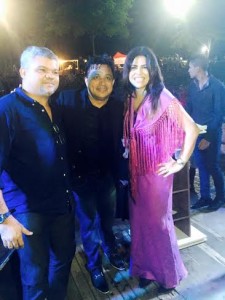 Foto com pastor Maycon e Antônia Lúcia