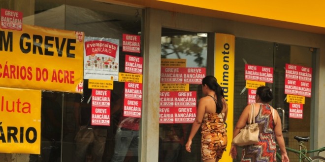 Após assembleia, bancários do Acre entram em greve a partir desta terça-feira