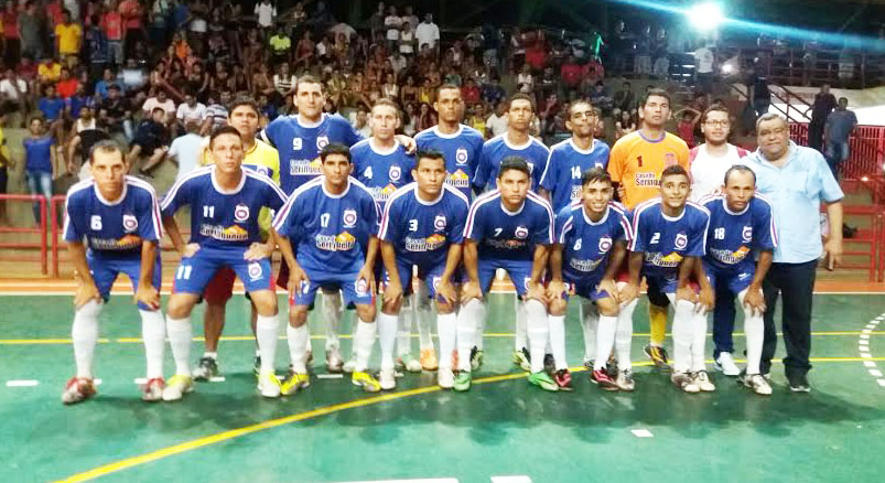 Equipe Madureira de Sena é tricampeã do Campeonato Estadual de Futsal 2015