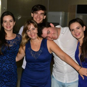 sandra e filhos