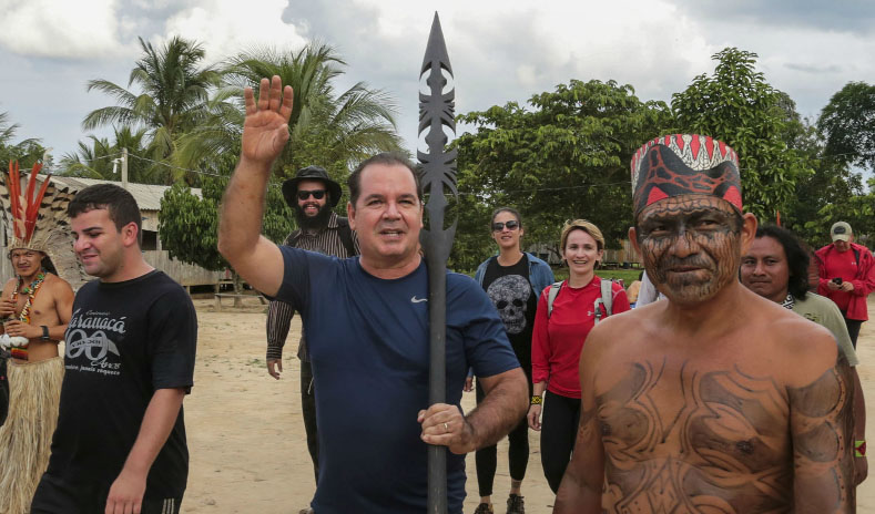 “Esta é uma festa muito bonita na história do Acre, que envolve o mistério, a lenda e toda a magia de viver na floresta/Foto: Secom