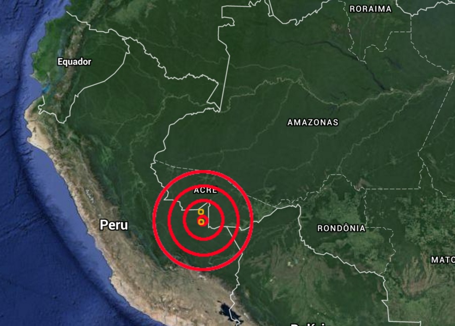 Terremoto no Peru foi sentido no Acre, Rondônia e Amazonas