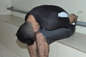 Com a ajuda da criança, a polícia chegou até o suspeito