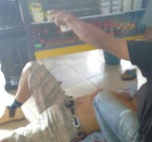 A vítima não corre o risco de morrer/Foto:Reprodução