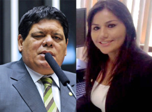 Deputados Flaviano Melo e Jéssica Sales