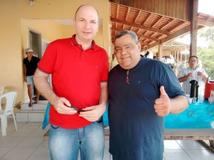 Oposicionistas Ghelen e Mazinho Serafim