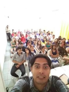 Reunião com jovens da oposição