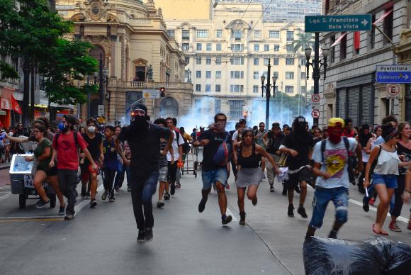 Movimento Passe Livre protesta em SP contra o aumento de tarifas do transporte Rovena Rosa/Arquivo Agência Brasil