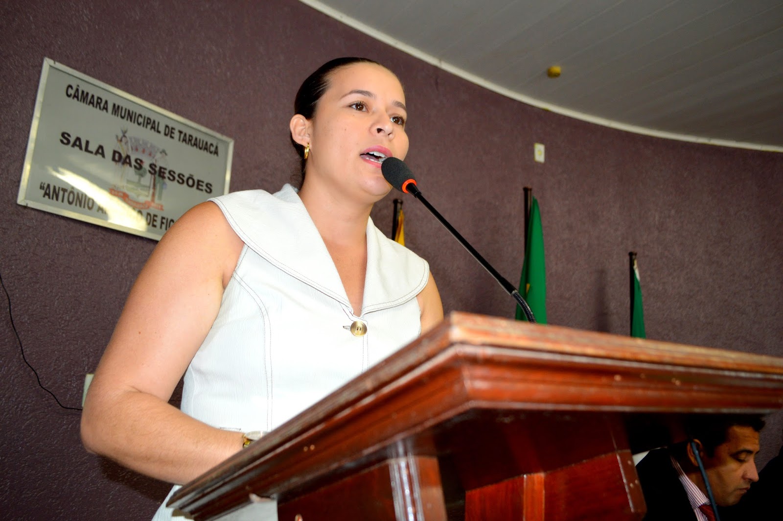 A vereadora Janaína Furtado (REDE)/Foto: Reprodução