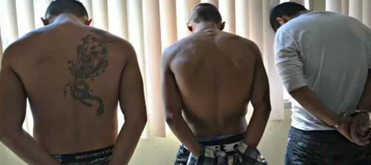 Os três acusados/Foto: Reprodução
