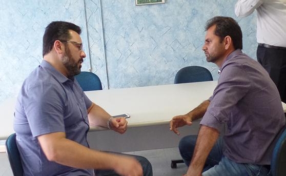 O prefeito Mano Rufino e o deputado Alan Rick/Foto: Assessoria