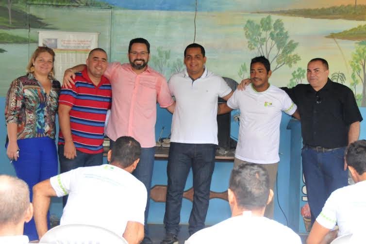 Alan Rick participa de aula inaugural de centro de recuperação